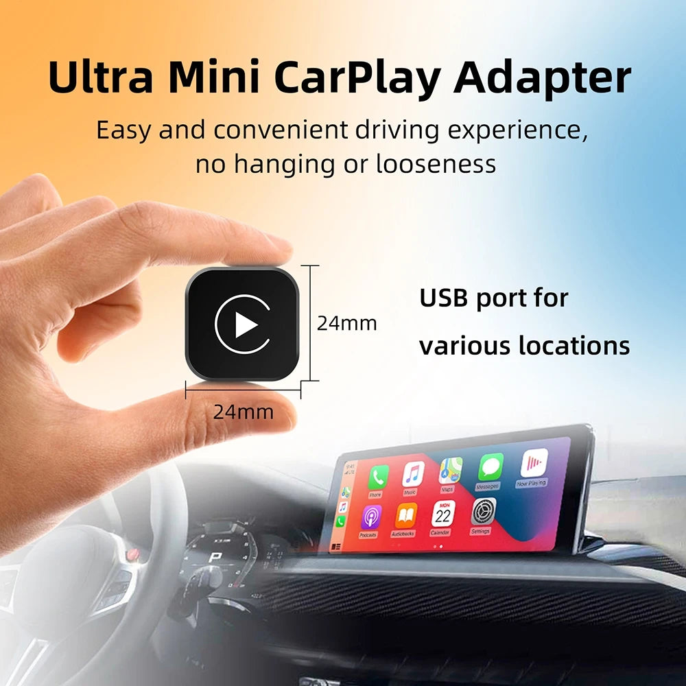 Wireless CarPlay Android Auto Dongle