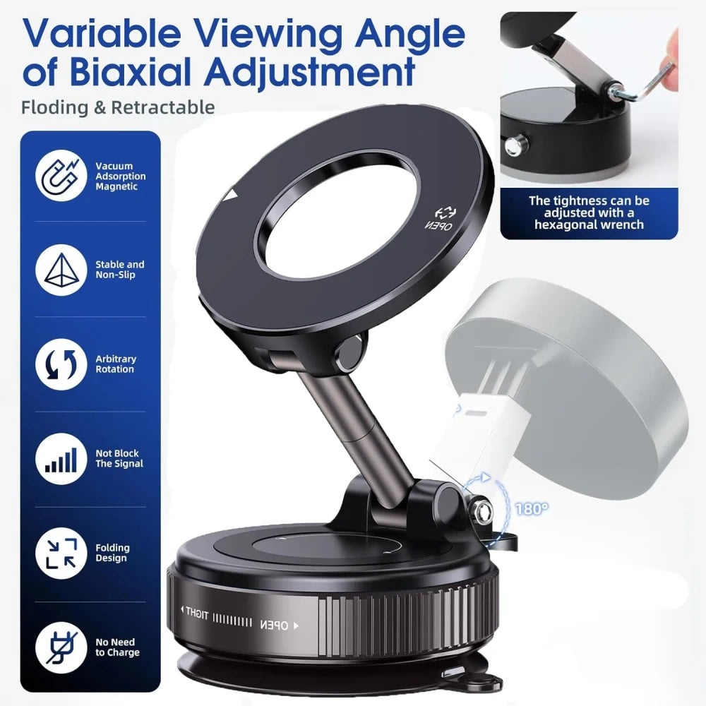 Magnetic Rotating Phone Stand