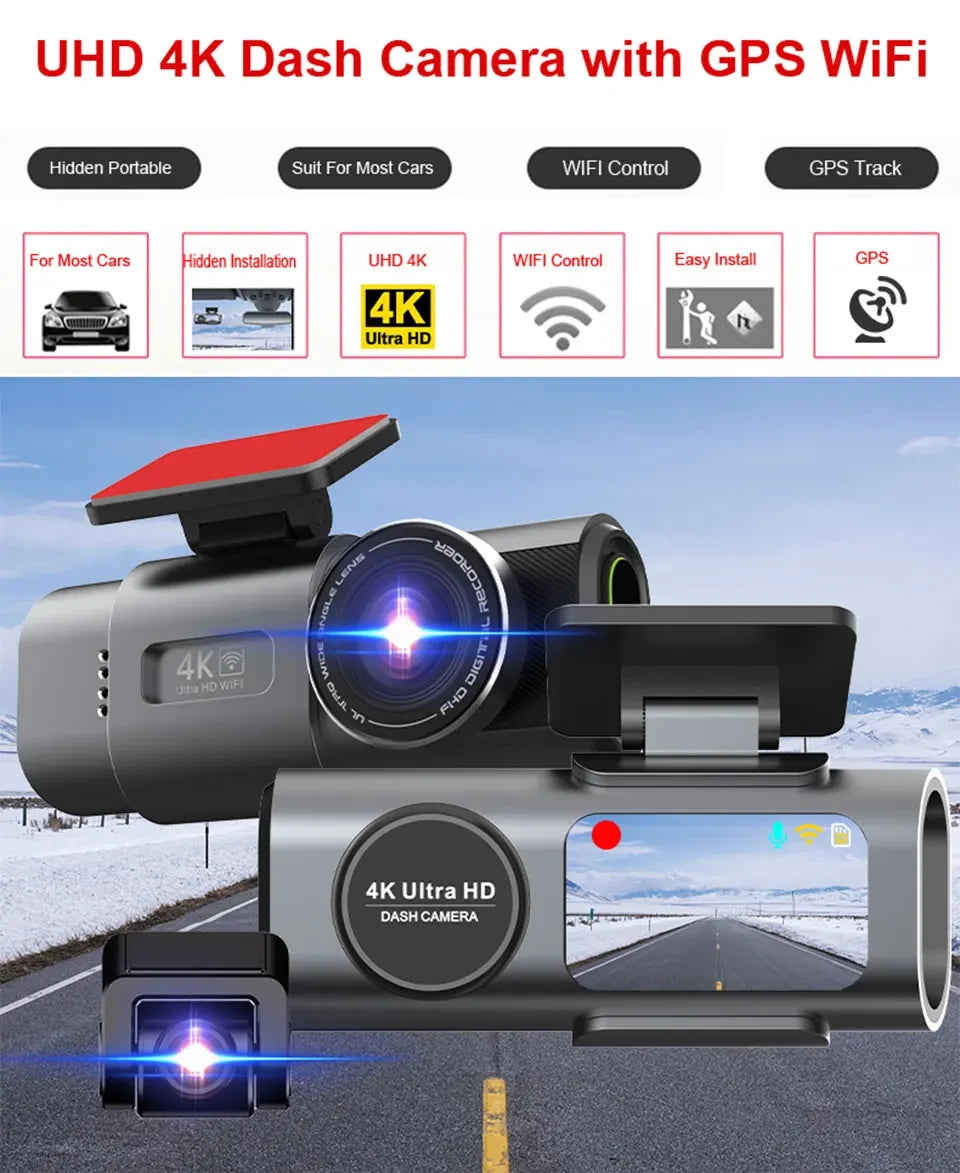 4K Ultra HD Dash Camera