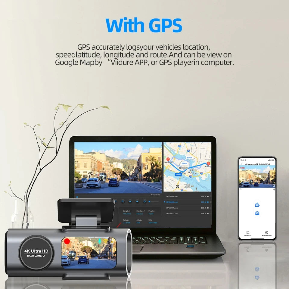 4K Ultra HD Dash Camera