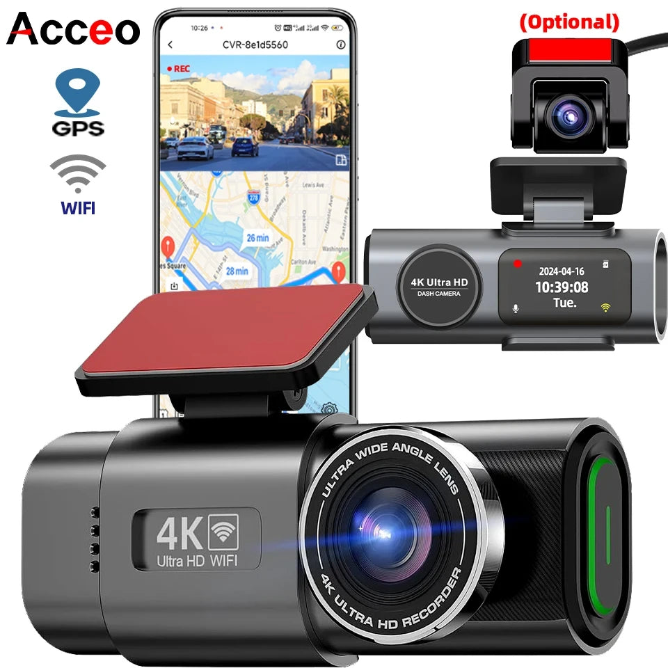 4K Ultra HD Dash Camera