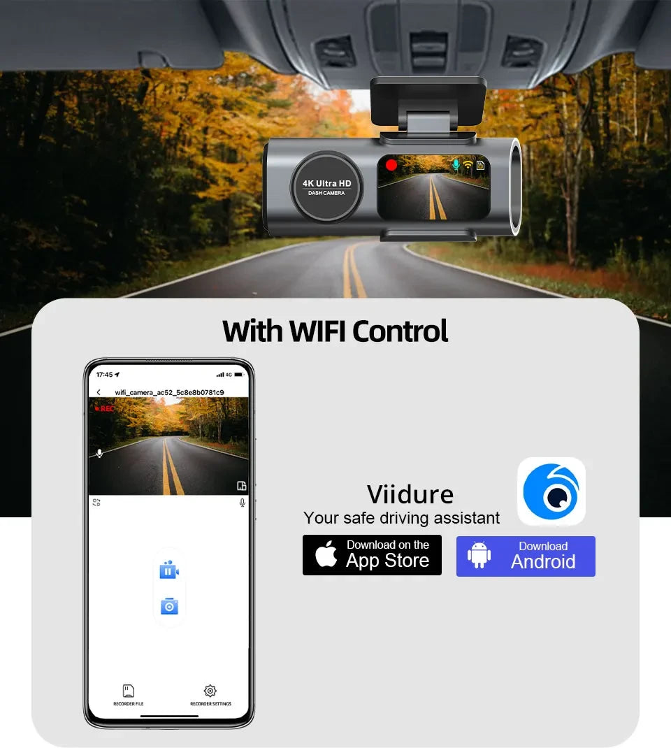 4K Ultra HD Dash Camera
